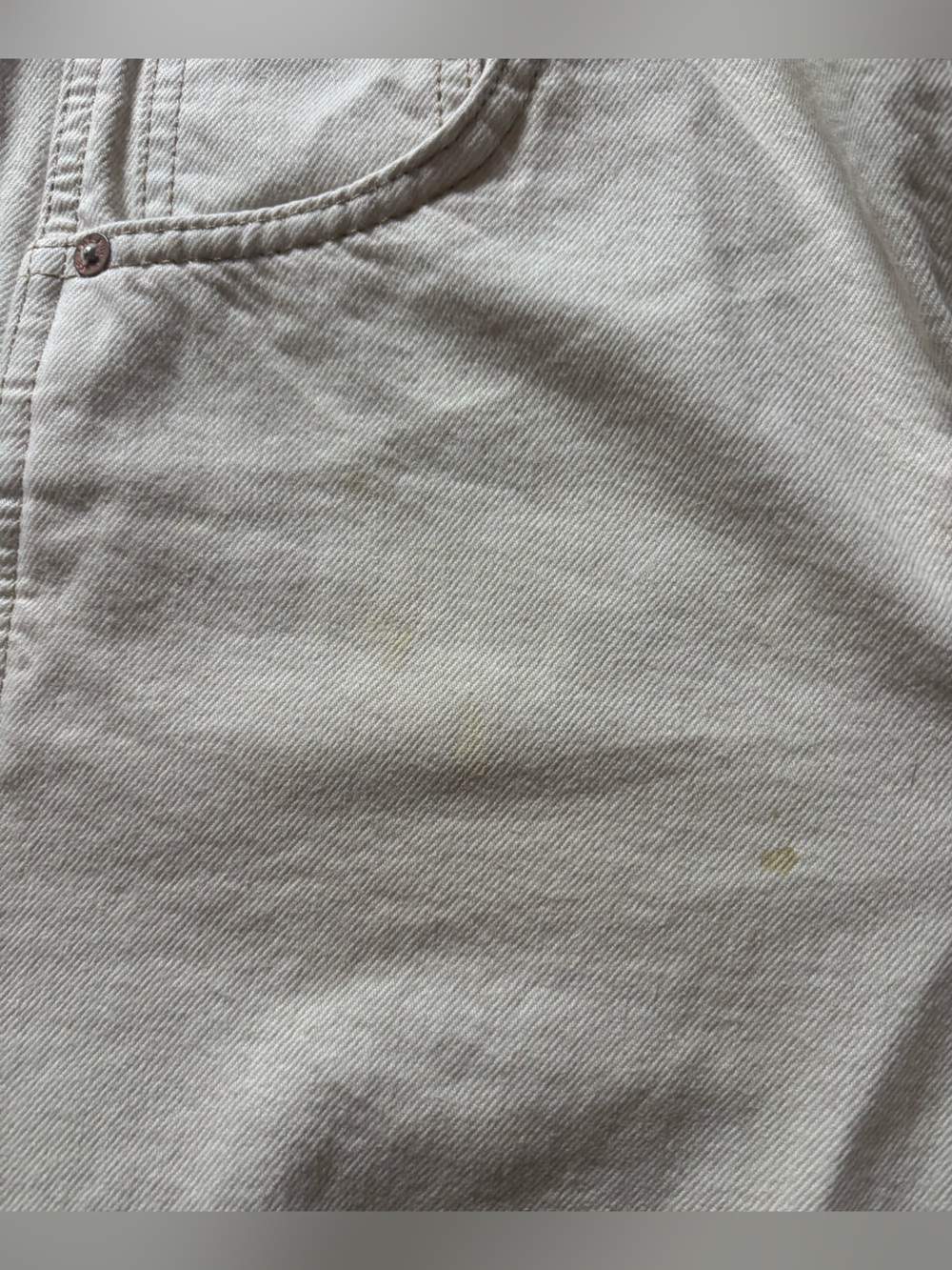 We The Free Cream mid-Rise barrel Jeans - Picture 5 of 5